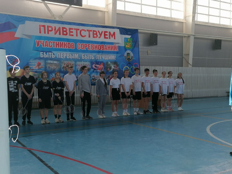 Участие в зональном этапе Всероссийских соревнованиях по бадминтону &quot;Проба пера&quot;.